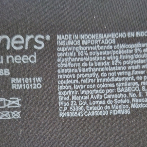 Warners intimates sleepwear warners all you need bra 38b not